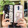 Cartoon Anti-dust Phone Case For Huawei Mate 20 Lite Durable Graffiti Full Wrap Soft Case Waterproof Protective TPU Cute