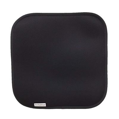 Красивое сиденье для стула Butt Seat Chair Odor Sweat Pleud Сделано в насыщенном черном цвете [Nemi Seisakusho] Подушка, Подушка, Подушка, Моющаяся, Не затхлая, Устойчивая, Удаление,