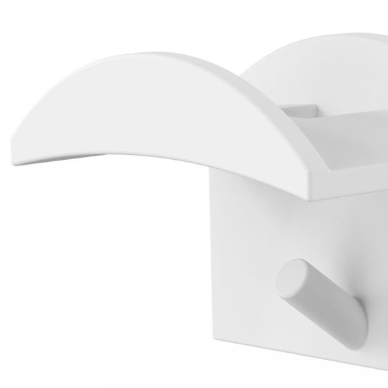 10 шт. крючки для хранения шляп Настенные самоклеящиеся противоскользящие противоскользящие бейсболки для дисплея Подставка для хранения фуражных шляп Подставка для хранения платьев Магазин кепок Органайзер