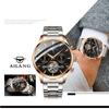 AILANG Новые часы Мужские механические часы Студенческие полностью автоматические механические мужские часы
