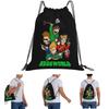 Рюкзаки Eddsworld Модные мешки-затягивающиеся карманы Сумки для обуви Книжные сумки для путешествий Студентов