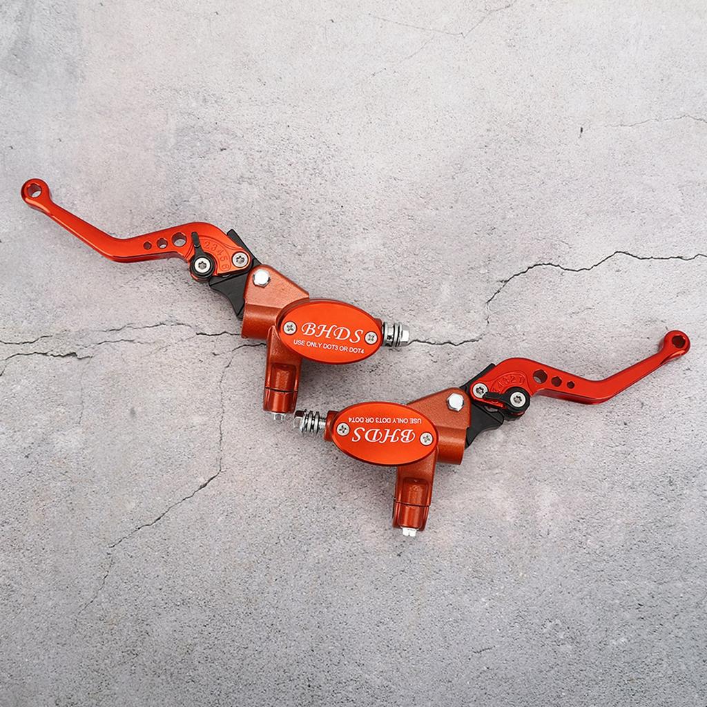 Пара рычагов сцепления тормоза универсальный главный цилиндр мотоцикла резервуар гидравлический насос ручной тормоз