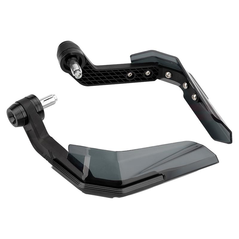 Motorcycle Hand Grip Covers Universal Motorcycle Handguards Aluminum Alloy Hand Guards Brush Bar Wind Protective for Motorbike