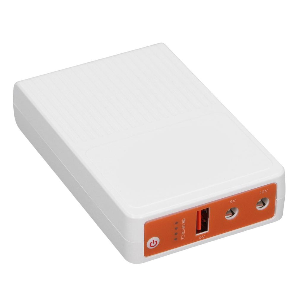 Uninterruptible Power Supply 8000mAh Mini UPS Battery Backup 5V USB 12V 9V DC Ports for Router