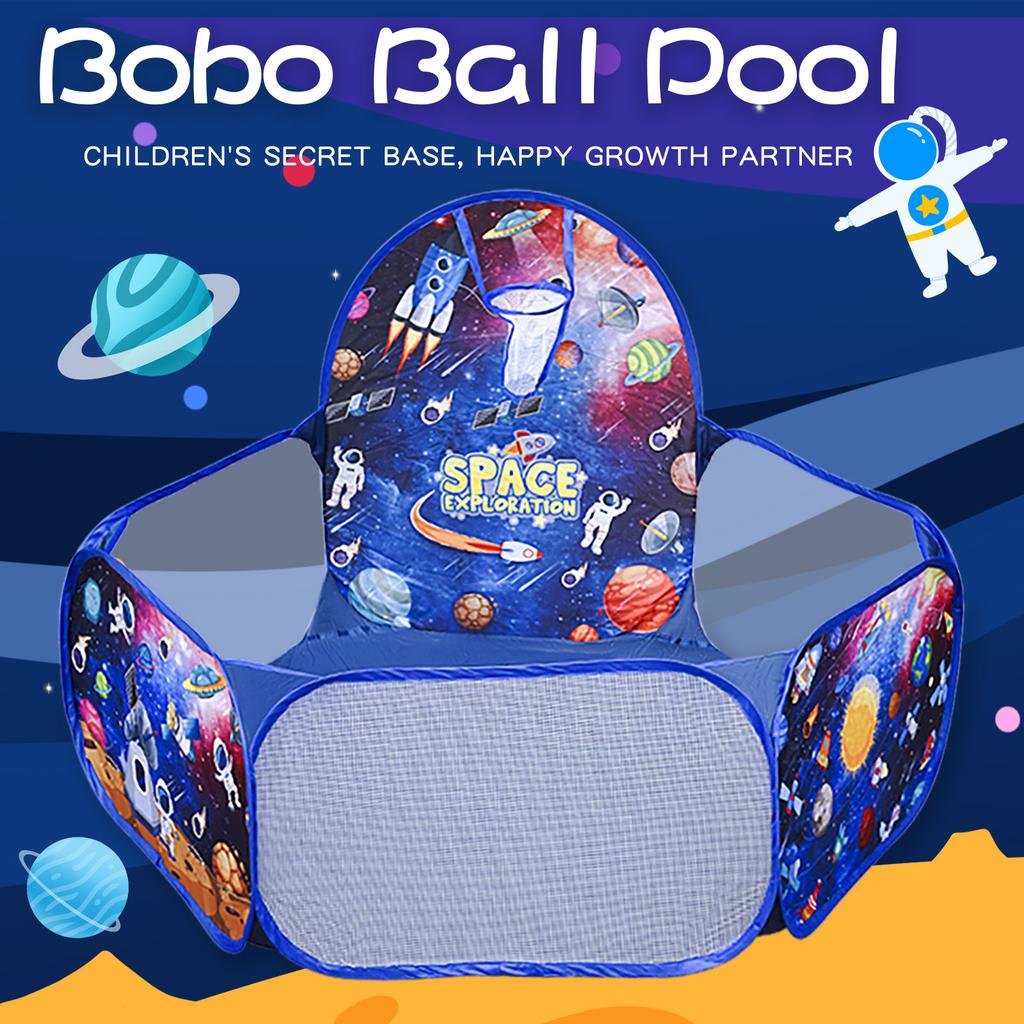 Starry Sky Pool Shooting Children'S Ocean Pool Fence Foldable Indoor Baby Toy Pool Bobo Pool Shooting Basketball Pool