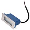 Step Lights Water Resistant Stainless Steel Rectangle Landscape Staircase Lights for Indoor Outdoor