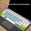 Silicone Keyboard Protective Film for Microsoft Surface Laptop Go Keyboard Cover for Surface Laptop Go