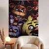Fnaf FFivenightsAtFFreddys Игра Напечатанный Большой Настенный Гобелен Подвесной Таро Хиппи Настенные Ковры Комната Искусство Домашний Декор