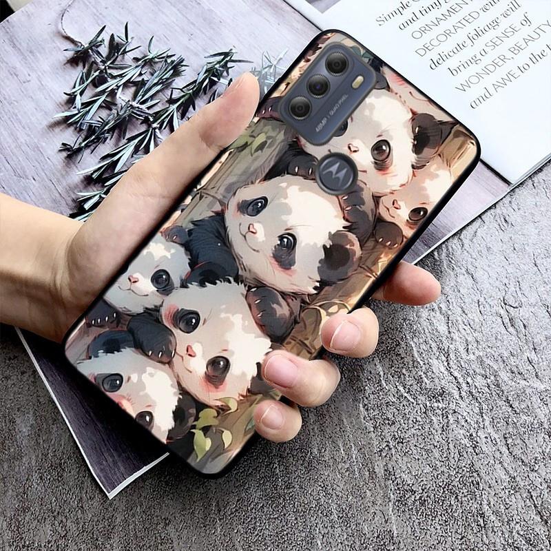 Чехол для телефона Panda для Moto Edge 50 40 Pro Edge 40 30 Ultra Neo Fusion G Power G Stylus G Play E32 E20 E40