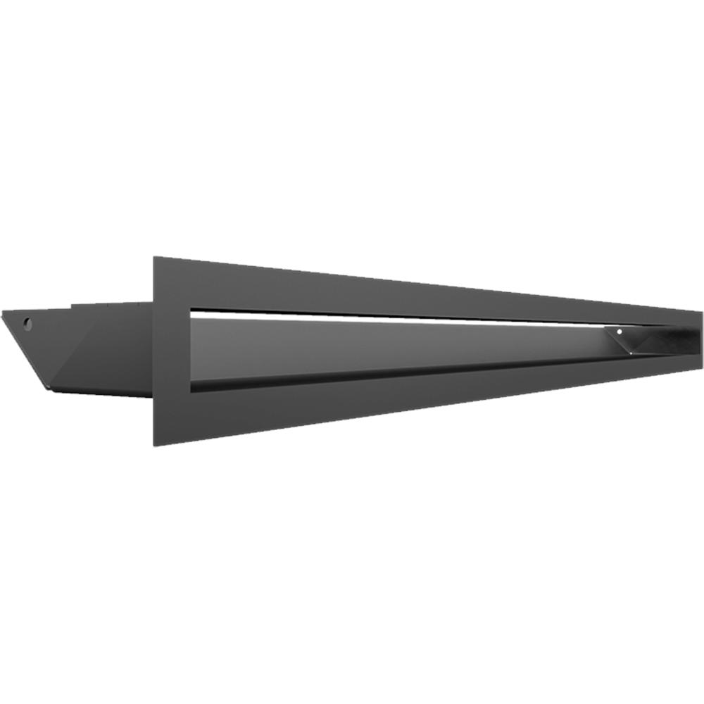 Вентиляционная крышка LUFT 6x80 графит Slim