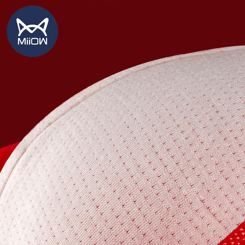 MIIOW 3 шт. мужское нижнее белье-боксеры красное антибактериальное нижнее белье-боксеры из чистого хлопка L-4XL