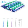 PIORPOY 400Pcs/Box Dental Micro Brush Dental Disposable Micro Applicator Bendable Long Shank Oral Teeth Whitening Extension Tool