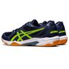 Волейбольные кроссовки 10 408 см 2E [ASICS] GEL-ROCKET (Полночь/Опасный зеленый) 25,0