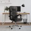 VidaXL Reclining Office Armchair Reclining Seat Computer Chair Adjustable Backrest and Footrest Office Furniture 349619