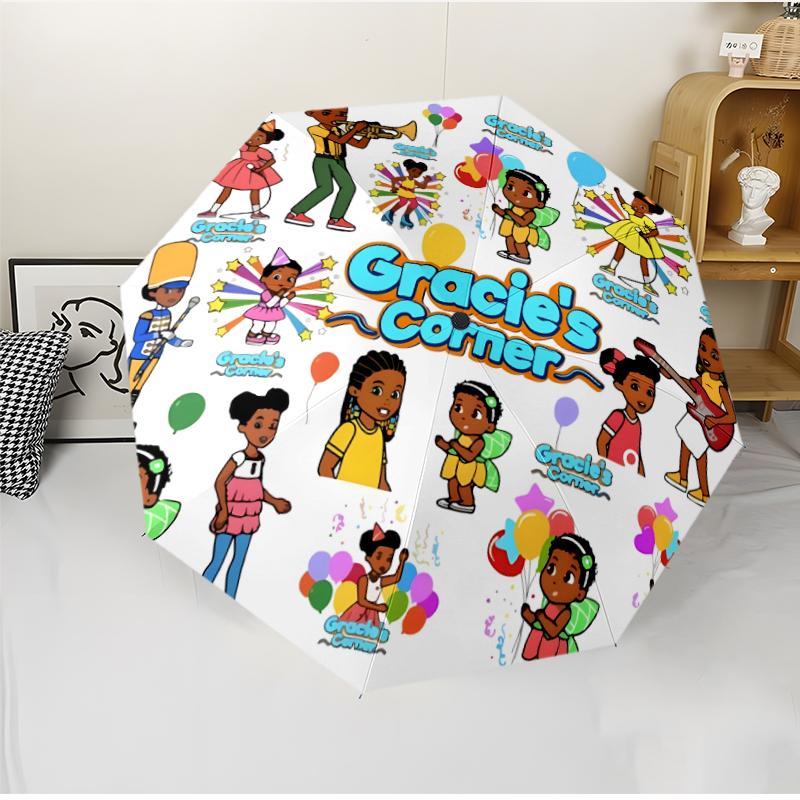 Song Fashionable Automatic Opening/Closing Folding Umbrella. Portable and Foldable, Ideal for Gift, Travel, and Daily Use.