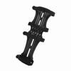Black Leather Arm Band 12 Inch Archery Arm Band 4 Straps Archery Armguard  Beginners Use
