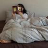 Роскошный четырехкомпонентный комплект постельного белья из 100% хлопка с вишневым начесом - Ощущение облака для осени и зимы