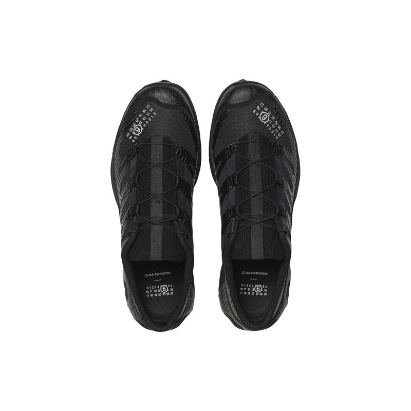 MM6 Maison Margiela x SALOMON XT 4 Mule Износостойкие Низкие Повседневные Кроссовки Унисекс Черные 475359