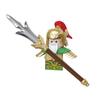 MOC маленькие гранулированные строительные блоки, фигурки трех королевств, собранные модели, совместимые маленькие кирпичи, игрушки для детских подарков
