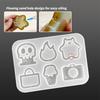 Crafting Molds Silicone Charm Molds Soft Moulds Silicone Texture Flexible Silicone Moulds Gift for Hand-Making Lover