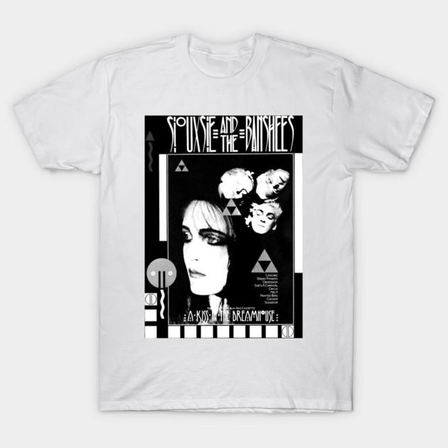 Asian Size Cotton Unisex Tshirt Print T-shirt Siouxsie And The Banshees T-shirt No-Cut Print Regular Fit
