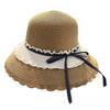 Butterfly Bow Sun Hat For Beach Vacation With Wide Brim And Breathable Material