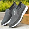 2025 Summer New Old Beijing Cloth Shoes Men's Shoes Casual and Comfortable One-pedal Walking Shoes Hollow Breathable Casual Shoes