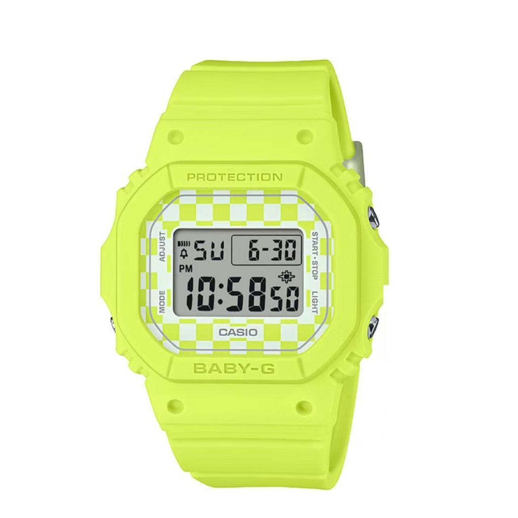 Casio Женские часы BABY-G Желтые BGD-565GS-9PR BGD-565GS-9PR