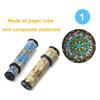 Color Cognition Grasp Comfortable Kids Kaleidoscope Rotatable Multicolored Design Classic Kaleidoscope for Children