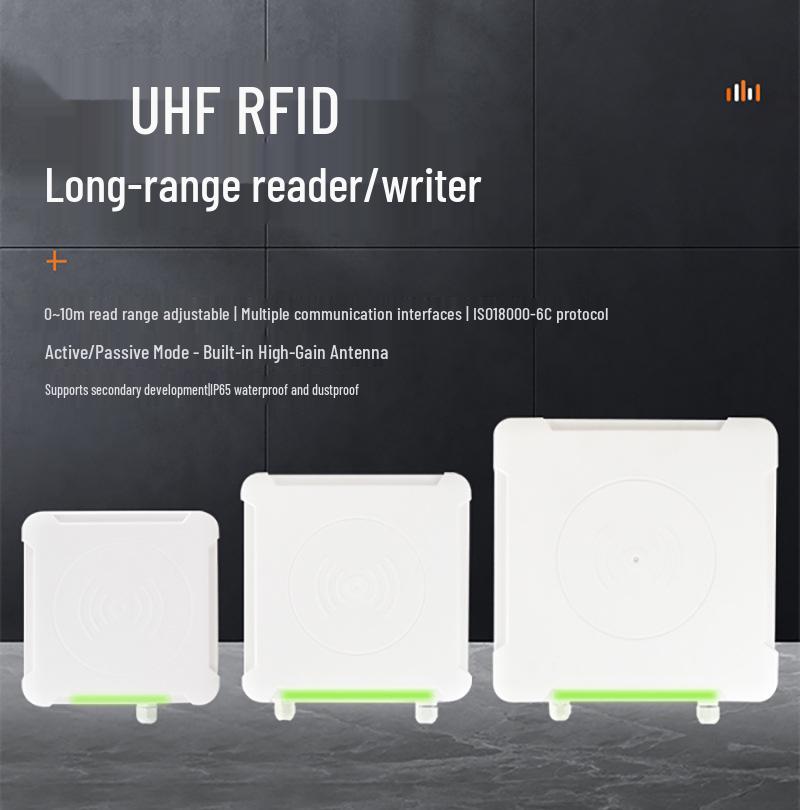 Считыватель/записывающее устройство UHF RFID-карт: Бесконтактный контроль доступа со встроенной антенной