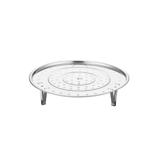 Подставка для пароварки из нержавеющей стали со съемной подставкой Штабелируемая многофункциональная термостойкая кухонная подставка для приготовления еды Корзина для пароварки