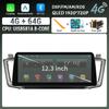 12,3-дюймовый Android автомобильный радиоприемник мультимедиа навигация для Toyota RAV4 XA40 2012-2019 беспроводной Bluetooth Carplay сенсорный экран головного устройства