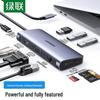 9-in-1 hdmi vga card reader ethernet hub