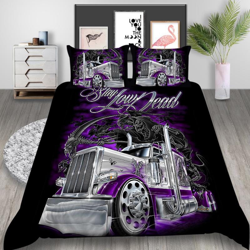 3D Black Skull Head Pattern Bedding Single Double Bed Full Size Special Skull Head Print Pillowcase and Quilt Cover 2 or 3 Comfortable Home Decoration