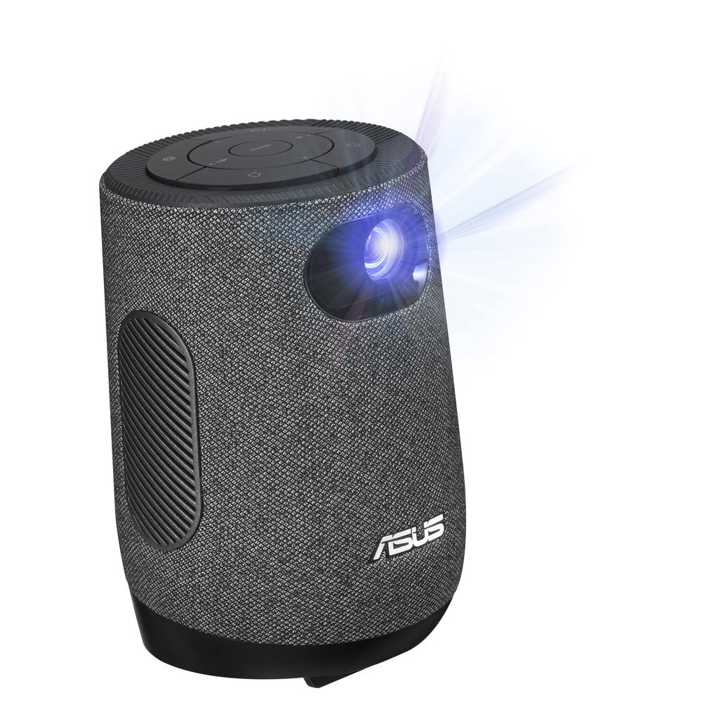 ASUS ZenBeam Latte L1 Мобильный светодиодный проектор 300 люмен, Harman Kardon, Bluetooth, Короткофокусный, Домашний кинотеатр, Компактный, Беспроводной, Источник, Люмены, 720P,