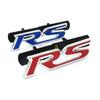 3D Metal RS Metal эмблема автомобиля логотип Передняя решетка значок Автомобильные аксессуары