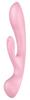 Satisfyer Triple Oh Rabbit Vibrator 24cm - Satisfyer - Designer Vibrators