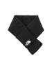 Черный флисовый шарф North Fleece KF [The Face] Детский Camp-bell