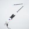 Lanyard Nylon Car Emblem Keychain Work Card ID Cell Phone Keyring for BMW m Performance e90 e60 e46 Car-Styling  accessories hkdf39