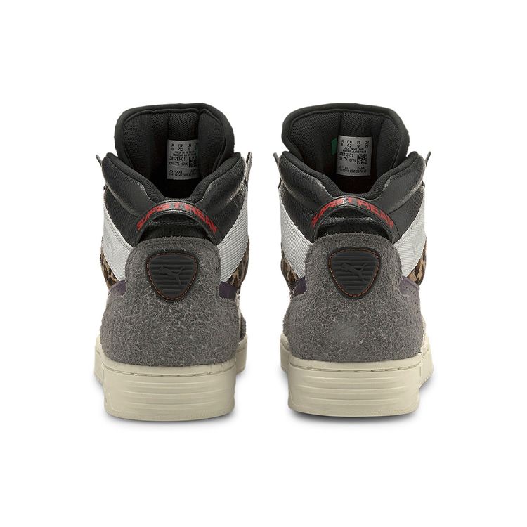 Puma Кроссовки Slipstream Mid Mutation Beast Fur Unisex Разноцветные Черный Castlerock 381213-01