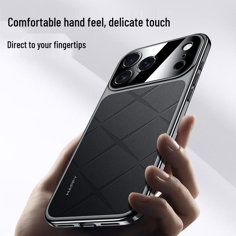 Ультратонкий роскошный кожаный чехол для iPhone 17 Pro Max: Персонализированная мягкая обложка премиум-класса