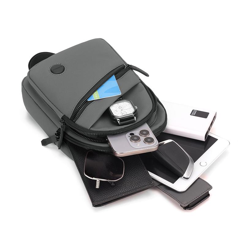 Мужская нагрудная сумка через плечо нейлоновая сумка через плечо