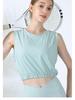 Lightweight Breathable Summer Yoga Vest - Loose Fit, Cool Running Sports T-shirt