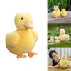 Cute Yellow Duck Plush Toy Adorable Stuffed Animal For Kids Birthday And Holiday Gift