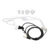 Air Tube Earbuds Ergonomic Radiation Free Noise Reduction Portable Binaural 3.5mm Air Tube Headset for Laptop Tablet