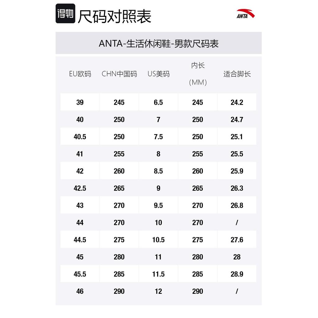 Anta Life Collection Slip Resistant, Abrasion Resistant, Breathable Low top Casual Shoes Men's Linen Gray 11848883-2