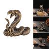Brass Cobra Statues Figurines Retro Snake Statue Figurines Sculptures Tabletop Centerpieces Home Decors Collectibles