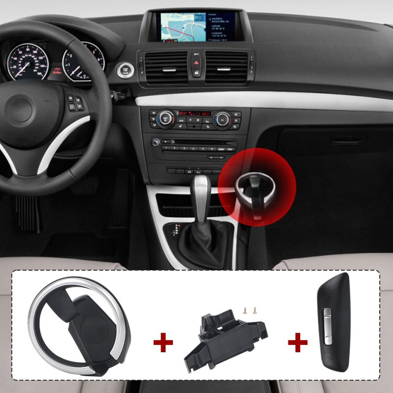 Black Cup Drink Holder For BMW 1 Series 135i 128i X1 E82 E84 E88 E81 E82 E82e E87 E87N 51160443082 51169144632 51169122655