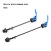 2 Pcs High-Strength Bicycles Wheel Axles Set Bike Quick Release Axles Skewers Lever Mountain Road Bike Wheel Hub Skewers