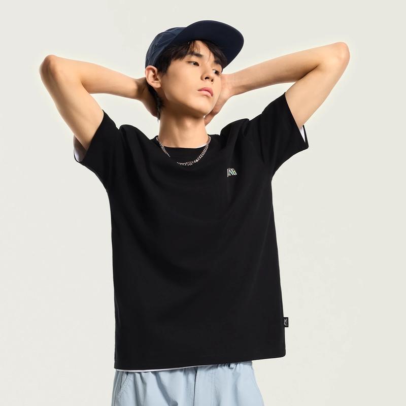 LI-NING Men's Short-Sleeve Graphic T-Shirt AHSW275-4